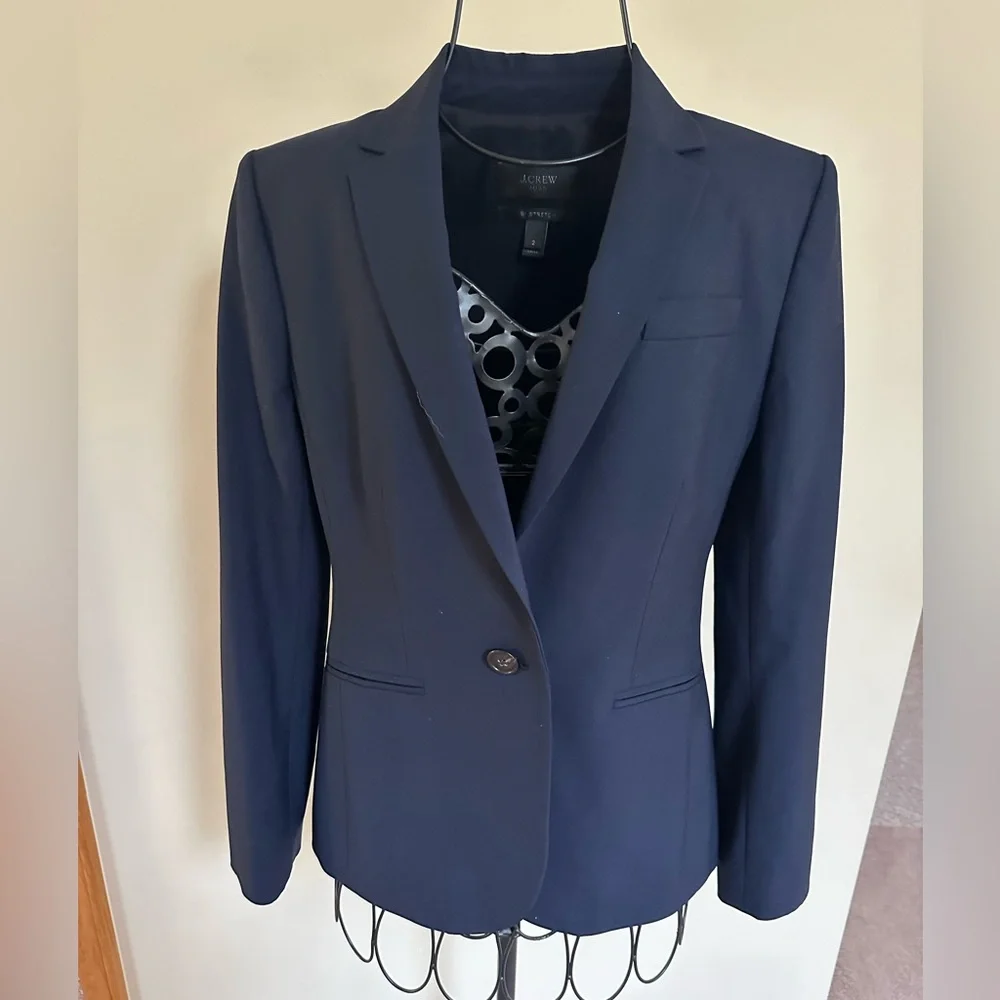 J. Crew 1035  bi-stretch blazer - Picture 2 of 11